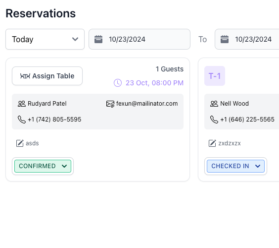 Effortless Menu Management